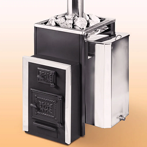 Печь банная Радуга ПБ-30Б (под навесной бак 60л) 8мм